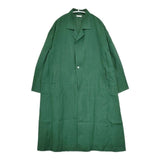 fog linen work HINA COAT VERT ヒナ コート ヴェール 定価32450円 リトアニア製 リネン コート 23SS グリーン レディース フォグリネンワーク【中古】6-0405M∞