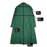 fog linen work HINA COAT VERT ヒナ コート ヴェール 定価32450円 リトアニア製 リネン コート 23SS グリーン レディース フォグリネンワーク【中古】6-0405M∞