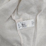 nest Robe/UpcycleLino 01213-1035 ラッフルカラー 定価25300円 ブラウス シャツ アイボリー レディース ネストローブ/アップサイクルリノ【中古】6-0408M∞