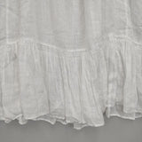 nest Robe リネンガーゼ2wayキャミスカート 定価29700円 01242-1522 ワンピース 24SS ホワイト レディース ネストローブ【中古】6-0422S∞