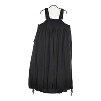 nest Robe UpcycleLino チノコンビサロペットワンピース 定価37400円 ワンピース 25SS ブラック レディース ネストローブ【中古】5-1001M♪