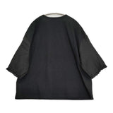 nest Robe コットン×リネンドッキングプルオーバー Ｔシャツ カットソー 24SS ブラック レディース ネストローブ【中古】6-0407S♪