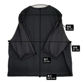 nest Robe コットン×リネンドッキングプルオーバー Ｔシャツ カットソー 24SS ブラック レディース ネストローブ【中古】6-0407S♪