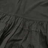 nest Robe コットンリネンドッキング ノースリーブ ロングワンピース 01242-1519 ワンピース 24SS ブラック レディース ネストローブ【中古】6-0407S♪