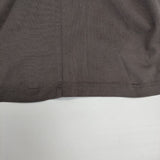 handvaerk ペルー製 モックネック IP42-02 長袖Ｔシャツ カットソー ロンＴ グレー レディース ハンドバーク【中古】6-0222M∞