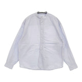 ORCIVAL コットンバンドカラーシャツ OR-B0273 長袖シャツ ライトブルー レディース オーシバル/オーチバル【中古】6-0117M∞