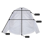 ORCIVAL コットンバンドカラーシャツ OR-B0273 長袖シャツ ライトブルー レディース オーシバル/オーチバル【中古】6-0117M∞