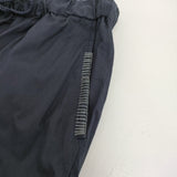 INDIA INDUSTRY スビンコットン 刺繍エラスティックパンツ 定価27500円 インド製 25SS 紺 レディース インディアインダストリー【中古】5-1001M♪
