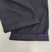 INDIA INDUSTRY スビンコットン 刺繍エラスティックパンツ 定価27500円 インド製 25SS 紺 レディース インディアインダストリー【中古】5-1001M♪