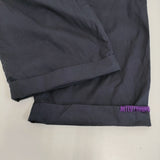 INDIA INDUSTRY スビンコットン 刺繍エラスティックパンツ 定価27500円 インド製 25SS 紺 レディース インディアインダストリー【中古】5-1001M♪
