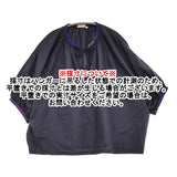 INDIA INDUSTRY スビンコットン 刺繍プルオーバーシャツ 定26400円 インド製 25SS ネイビー レディース インディアインダストリー【中古】5-1001S♪