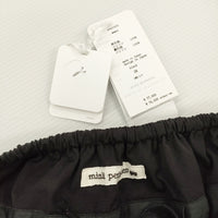 mina perhonen 未使用 moment ティアードスカート 38 定価77000円 ada5425 ロング 25AW ブラック レディース ミナペルホネン【中古】5-0930G♪