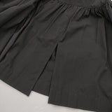 mina perhonen 未使用 moment ティアードスカート 38 定価77000円 ada5425 ロング 25AW ブラック レディース ミナペルホネン【中古】5-0930G♪