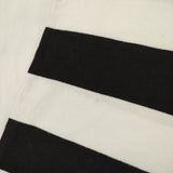 agnes b. BIOTOP ビオトープ 別注 コットンワイドボーダー 長袖Ｔシャツ カットソー ロンＴ ホワイト ブラック レディース アニエスベー【中古】6-0117M∞