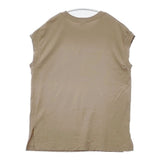 Ron Herman ポケット付き ノースリーブ 和紙混 XS Ｔシャツ カットソー ブラウン レディース ロンハーマン【中古】6-0510S∞