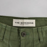 THE SHINZONE BAKER PANTS ベイカーパンツ 定価23100円 15AMSPA18 パンツ カーキ レディース シンゾーン【中古】6-0215G∞