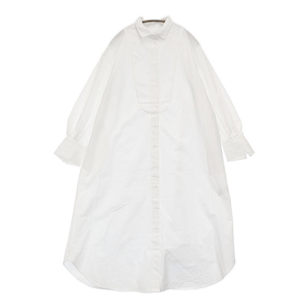 KURASHI&Trips 白いシャツワンピース 前田敬子さんコラボ 25SS ホワイト レディース クラシアンドトリップス/北欧暮らしの道具店【中古】5-1011M♪