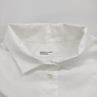 KURASHI&Trips 白いシャツワンピース 前田敬子さんコラボ 25SS ホワイト レディース クラシアンドトリップス/北欧暮らしの道具店【中古】5-1011M♪