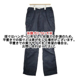 MHL./ALPHA 578-142172 コットンナイロン ミリタリー カーゴ パンツ ネイビー レディース エムエイチエル/アルファ【中古】6-0215G∞