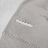 sirone 日本製 コットン ダブルジップ パーカー グレージュ レディース シロネ【中古】6-0117M∞