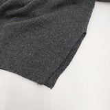 KURASHI&Trips ウール混 リブニット ロング カーディガン チャコールグレー レディース クラシアンドトリップス/北欧、暮らしの道具店【中古】5-1123T♪