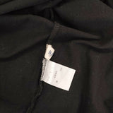 NARU 南出メリヤス コットン ワイド 長袖Ｔシャツ カットソー ロンＴ ブラック レディース ナル【中古】6-0215M∞