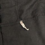 fog linen work リトアニア製 リネン 羽織 ジャケット カーディガン ブラック レディース フォグリネンワーク【中古】6-0405M∞