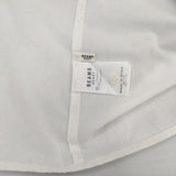 BEAMS HEART フリルレースカラー ノースリーブ ブラウス シャツ ホワイト レディース ビームスハート【中古】6-0510S∞
