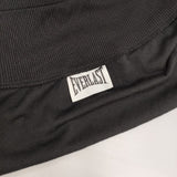 EVERLAST ベロア ジップ ロングスカート ブラック レディース エバーラスト【中古】6-0125T∞