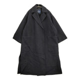 London Tradition 別注 LONG TAILORED COAT サイズ34 定価59400円 コート ネイビー レディース ロンドントラディション【中古】5-1018A♪