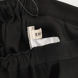 ENFOLD PEツイルゴムジョッパーズパンツ 3009S631-1120 パンツ ブラック レディース エンフォルド【中古】6-0215G∞