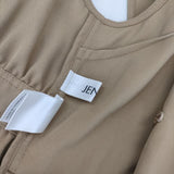 JENNE パリジェンヌ フレアジレ 定価16940円 o22aw-tp02 ロング ベスト ベージュ レディース ジェンヌ【中古】6-0215M∞