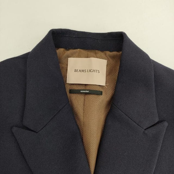 BEAMS LIGHTS ウール ダブルテーラード ジャケット 定価42900円 紺ブレ