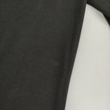 antiqua 裾リブスリットパンツ AY-00014 イージー パンツ ブラック レディース アンティカ【中古】6-0215G∞
