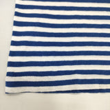 n100 nc-1010-34 ボーダー 半袖Ｔシャツ カットソー ブルー ホワイト レディース エヌワンハンドレッド【中古】6-0601S∞