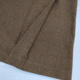 45R/45rpm コットンツイードスカート グレンチェック スカート ブラウン レディース フォーティーファイブアールピーエム【中古】6-0128M∞