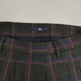 45R/45rpm コットンラミーダブルガーゼスカート チェック スカート ダークグリーン レディース フォーティーファイブアールピーエム【中古】6-0128M∞