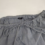 45R/45rpm クールストレッチフレアスカート ウエストゴム スカート ブルー ホワイト レディース フォーティーファイブアールピーエム【中古】6-0128M∞