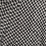 agnes b. ウール チェック フレア スカート ブラック ホワイト レディース アニエスベー【中古】5-1116T∞