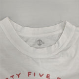 45R/45rpm HAPPY CLUB 半袖Ｔシャツ カットソー ホワイト レディース フォーティーファイブアールピーエム【中古】6-0510S∞