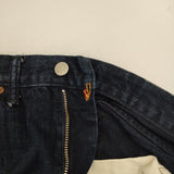 45R/45rpm コットン インディゴ ジーンズ サイズ32 デニムパンツ ネイビー レディース フォーティーファイブアールピーエム【中古】6-0128G∞