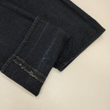 45R/45rpm コットン インディゴ ジーンズ サイズ32 デニムパンツ ネイビー レディース フォーティーファイブアールピーエム【中古】6-0128G∞