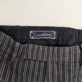 umii 908/45R/45rpm コットン ストライプ サイズ3 パンツ ネイビー レディース ウミフォーティーファイブアールピーエム【中古】6-0128G∞