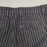 umii 908/45R/45rpm コットン ストライプ サイズ3 パンツ ネイビー レディース ウミフォーティーファイブアールピーエム【中古】6-0128G∞