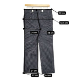 umii 908/45R/45rpm コットン ストライプ サイズ3 パンツ ネイビー レディース ウミフォーティーファイブアールピーエム【中古】6-0128G∞