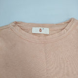 45R/45rpm コットン 長袖Ｔシャツ カットソー ロンＴ サーモンピンク レディース フォーティーファイブアールピーエム【中古】6-0128M∞