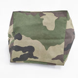 Herve Chapelier カモフラ柄 迷彩 ナイロン 舟形 L 定価33880円 ダブルハンドル 925W トートバッグ カーキ レディース エルベ・シャプリエ【中古】6-0111G∞