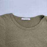 YARRA ポケット ワイド Ｔシャツ カットソー カーキ レディース ヤラ【中古】6-0510S∞