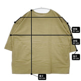 YARRA ポケット ワイド Ｔシャツ カットソー カーキ レディース ヤラ【中古】6-0510S∞