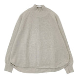 ESTROISLOSE コットンカシミヤ タートルプルオーバー 定価15180円 セーター ニット ライトグレー レディース エストゥロワルーズ【中古】5-1116T∞